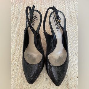 Sequins Gucci heels